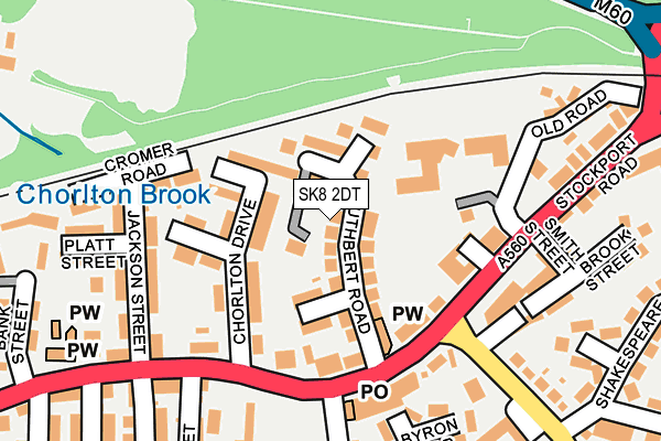 SK8 2DT map - OS OpenMap – Local (Ordnance Survey) SK8 2DT map - OS OpenMap – Local (Ordnance Survey)