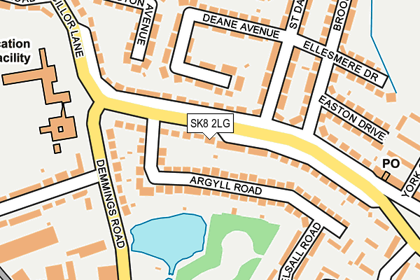 SK8 2LG map - OS OpenMap – Local (Ordnance Survey) SK8 2LG map - OS OpenMap – Local (Ordnance Survey)