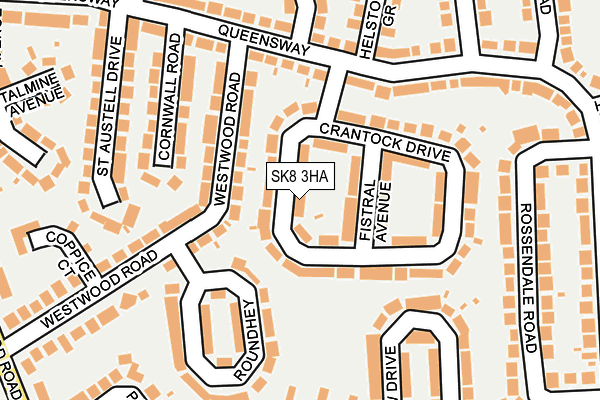 SK8 3HA map - OS OpenMap – Local (Ordnance Survey) SK8 3HA map - OS OpenMap – Local (Ordnance Survey)