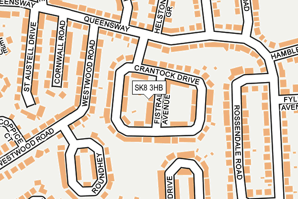 SK8 3HB map - OS OpenMap – Local (Ordnance Survey) SK8 3HB map - OS OpenMap – Local (Ordnance Survey)