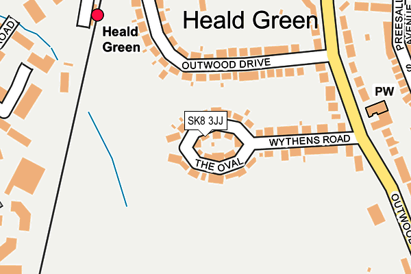 SK8 3JJ map - OS OpenMap – Local (Ordnance Survey) SK8 3JJ map - OS OpenMap – Local (Ordnance Survey)
