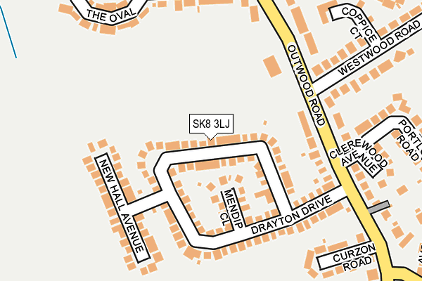 SK8 3LJ map - OS OpenMap – Local (Ordnance Survey) SK8 3LJ map - OS OpenMap – Local (Ordnance Survey)