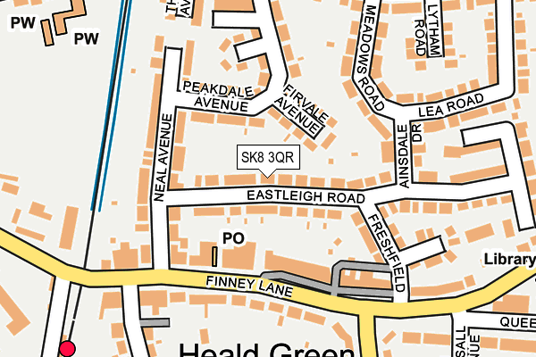 SK8 3QR map - OS OpenMap – Local (Ordnance Survey)