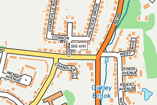 SK8 4HH map - OS OpenMap – Local (Ordnance Survey)