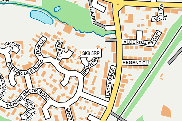 SK8 5RP map - OS OpenMap – Local (Ordnance Survey) SK8 5RP map - OS OpenMap – Local (Ordnance Survey)