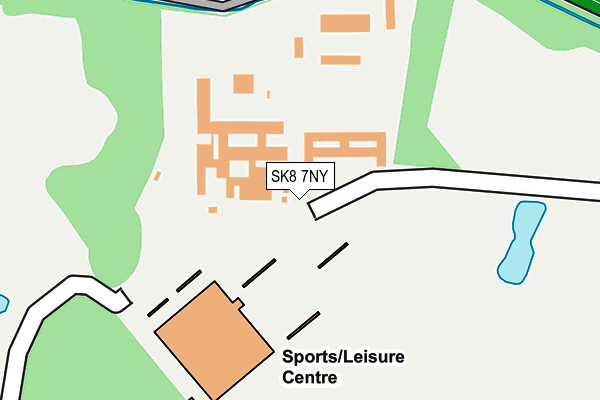 SK8 7NY map - OS OpenMap – Local (Ordnance Survey) SK8 7NY map - OS OpenMap – Local (Ordnance Survey)