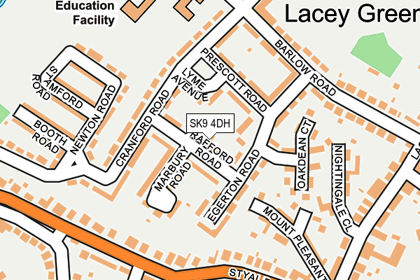 SK9 4DH map - OS OpenMap – Local (Ordnance Survey) SK9 4DH map - OS OpenMap – Local (Ordnance Survey)