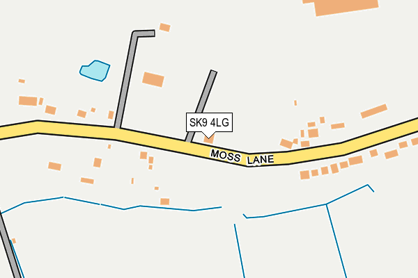 SK9 4LG map - OS OpenMap – Local (Ordnance Survey) SK9 4LG map - OS OpenMap – Local (Ordnance Survey)