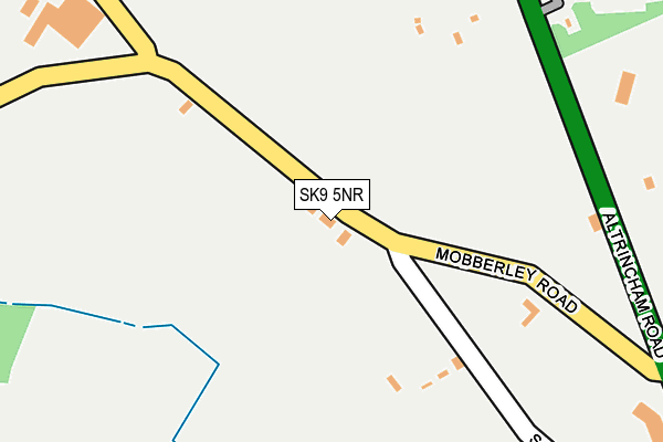 SK9 5NR map - OS OpenMap – Local (Ordnance Survey) SK9 5NR map - OS OpenMap – Local (Ordnance Survey)