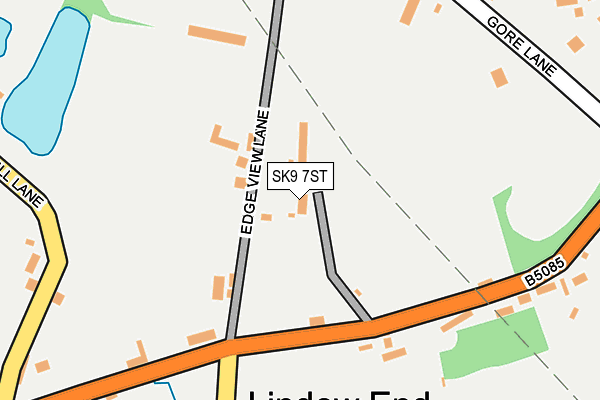 SK9 7ST map - OS OpenMap – Local (Ordnance Survey) SK9 7ST map - OS OpenMap – Local (Ordnance Survey)