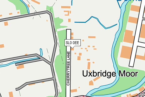 SL0 0EE map - OS OpenMap – Local (Ordnance Survey) SL0 0EE map - OS OpenMap – Local (Ordnance Survey)