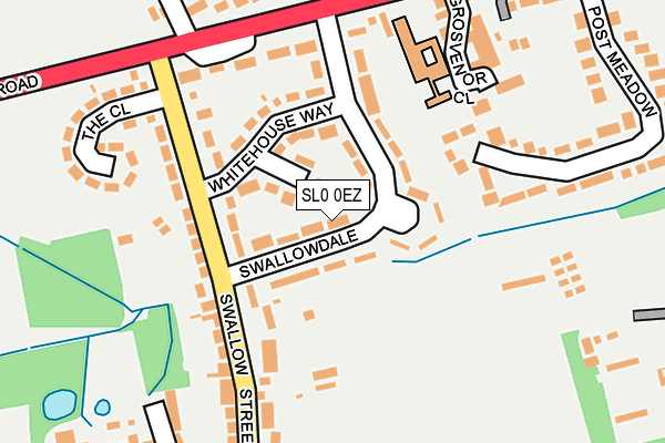 SL0 0EZ map - OS OpenMap – Local (Ordnance Survey) SL0 0EZ map - OS OpenMap – Local (Ordnance Survey)