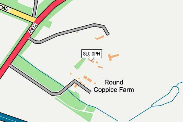 SL0 0PH map - OS OpenMap – Local (Ordnance Survey) SL0 0PH map - OS OpenMap – Local (Ordnance Survey)