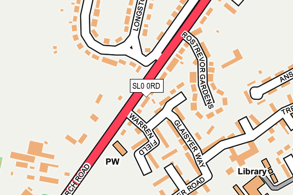 SL0 0RD map - OS OpenMap – Local (Ordnance Survey) SL0 0RD map - OS OpenMap – Local (Ordnance Survey)