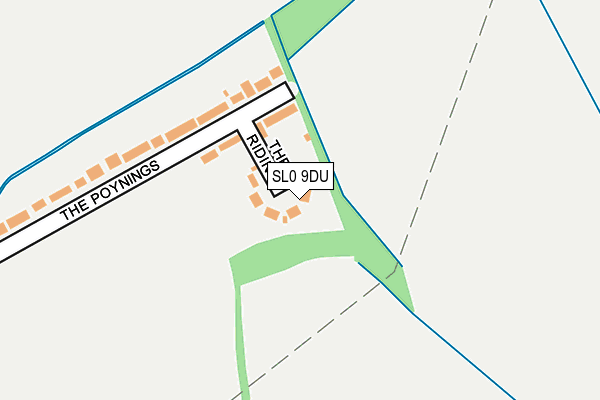 SL0 9DU map - OS OpenMap – Local (Ordnance Survey) SL0 9DU map - OS OpenMap – Local (Ordnance Survey)