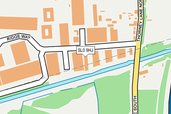 SL0 9HJ map - OS OpenMap – Local (Ordnance Survey) SL0 9HJ map - OS OpenMap – Local (Ordnance Survey)