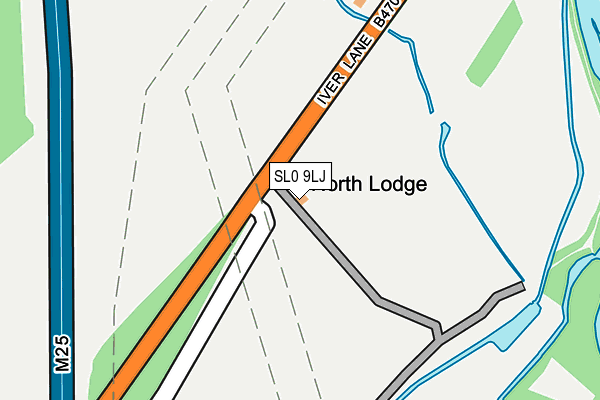 SL0 9LJ map - OS OpenMap – Local (Ordnance Survey) SL0 9LJ map - OS OpenMap – Local (Ordnance Survey)
