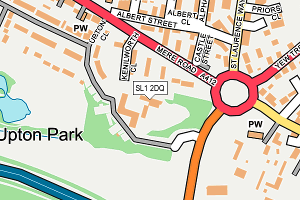 SL1 2DQ map - OS OpenMap – Local (Ordnance Survey) SL1 2DQ map - OS OpenMap – Local (Ordnance Survey)