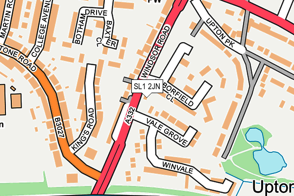 SL1 2JN map - OS OpenMap – Local (Ordnance Survey) SL1 2JN map - OS OpenMap – Local (Ordnance Survey)