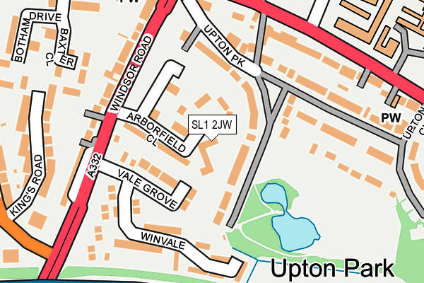 SL1 2JW map - OS OpenMap – Local (Ordnance Survey) SL1 2JW map - OS OpenMap – Local (Ordnance Survey)