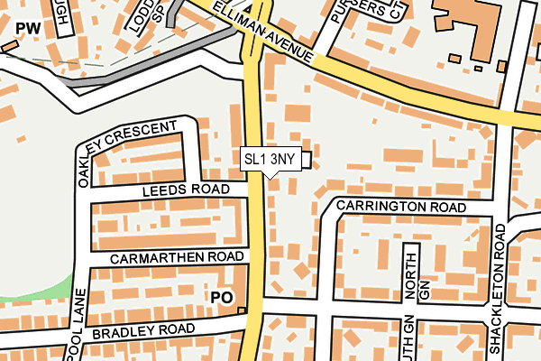 SL1 3NY map - OS OpenMap – Local (Ordnance Survey) SL1 3NY map - OS OpenMap – Local (Ordnance Survey)
