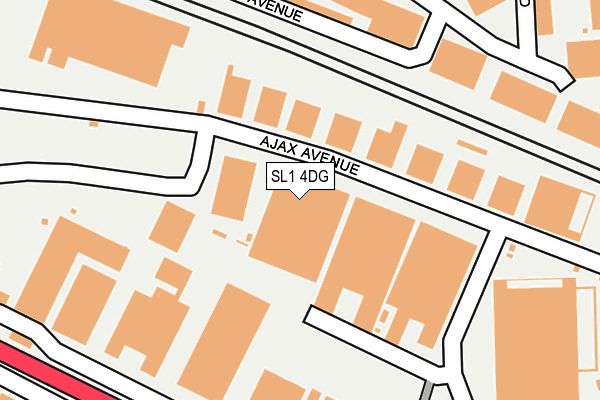 SL1 4DG map - OS OpenMap – Local (Ordnance Survey) SL1 4DG map - OS OpenMap – Local (Ordnance Survey)
