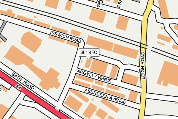 SL1 4EQ map - OS OpenMap – Local (Ordnance Survey) SL1 4EQ map - OS OpenMap – Local (Ordnance Survey)