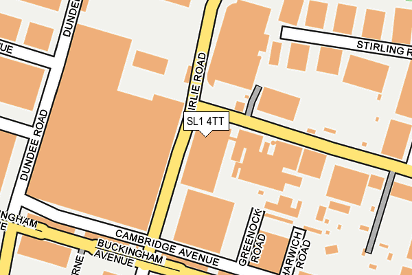 SL1 4TT map - OS OpenMap – Local (Ordnance Survey) SL1 4TT map - OS OpenMap – Local (Ordnance Survey)
