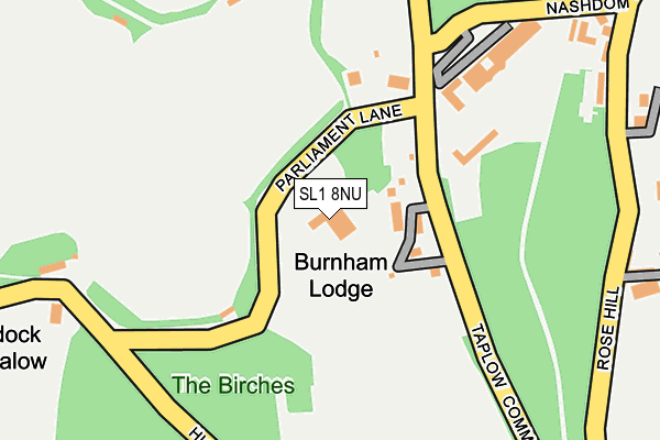 SL1 8NU map - OS OpenMap – Local (Ordnance Survey) SL1 8NU map - OS OpenMap – Local (Ordnance Survey)