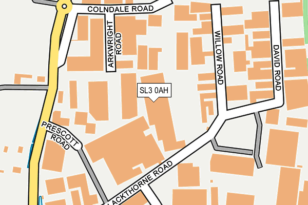 SL3 0AH map - OS OpenMap – Local (Ordnance Survey) SL3 0AH map - OS OpenMap – Local (Ordnance Survey)