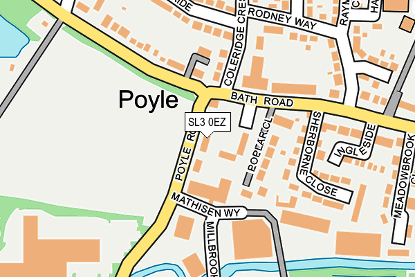SL3 0EZ map - OS OpenMap – Local (Ordnance Survey) SL3 0EZ map - OS OpenMap – Local (Ordnance Survey)