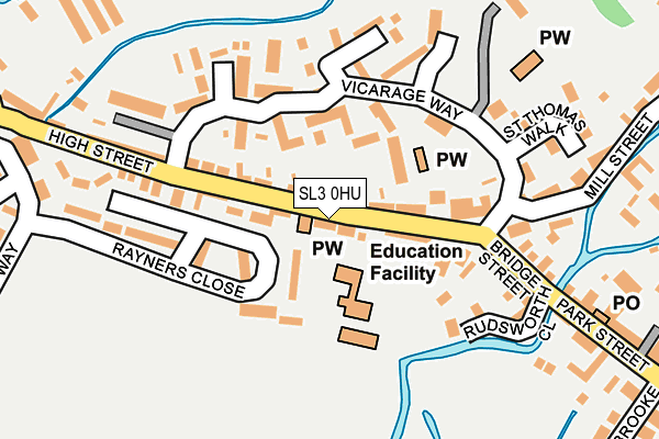 SL3 0HU map - OS OpenMap – Local (Ordnance Survey) SL3 0HU map - OS OpenMap – Local (Ordnance Survey)