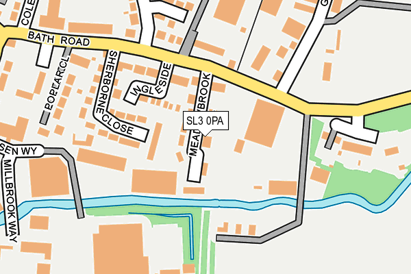 SL3 0PA map - OS OpenMap – Local (Ordnance Survey) SL3 0PA map - OS OpenMap – Local (Ordnance Survey)