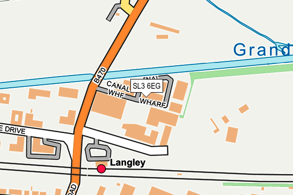 SL3 6EG map - OS OpenMap – Local (Ordnance Survey) SL3 6EG map - OS OpenMap – Local (Ordnance Survey)
