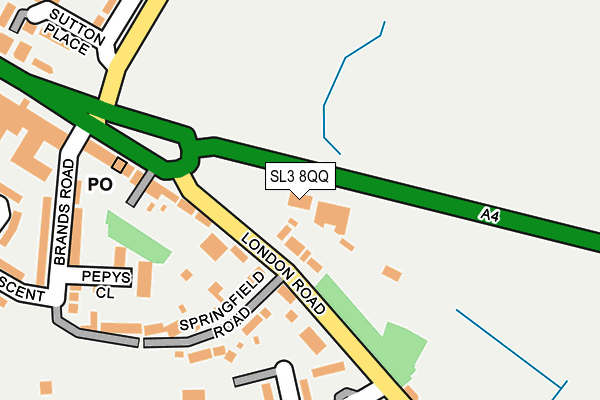 SL3 8QQ map - OS OpenMap – Local (Ordnance Survey) SL3 8QQ map - OS OpenMap – Local (Ordnance Survey)
