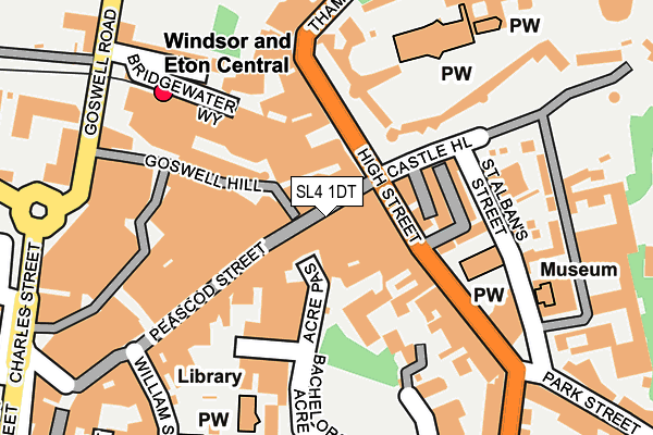 SL4 1DT map - OS OpenMap – Local (Ordnance Survey) SL4 1DT map - OS OpenMap – Local (Ordnance Survey)