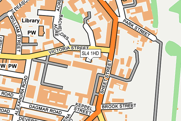 SL4 1HD map - OS OpenMap – Local (Ordnance Survey) SL4 1HD map - OS OpenMap – Local (Ordnance Survey)