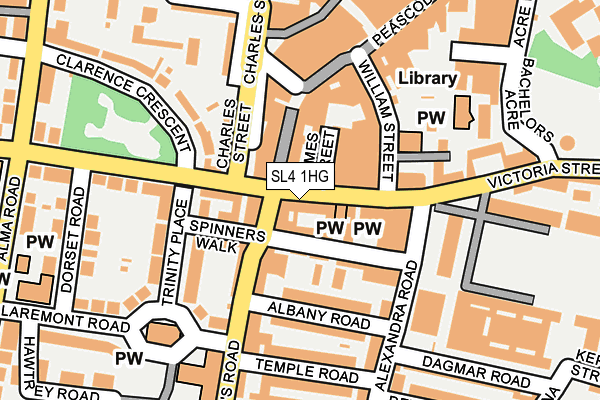 SL4 1HG map - OS OpenMap – Local (Ordnance Survey) SL4 1HG map - OS OpenMap – Local (Ordnance Survey)