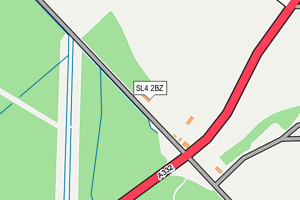 SL4 2BZ map - OS OpenMap – Local (Ordnance Survey) SL4 2BZ map - OS OpenMap – Local (Ordnance Survey)