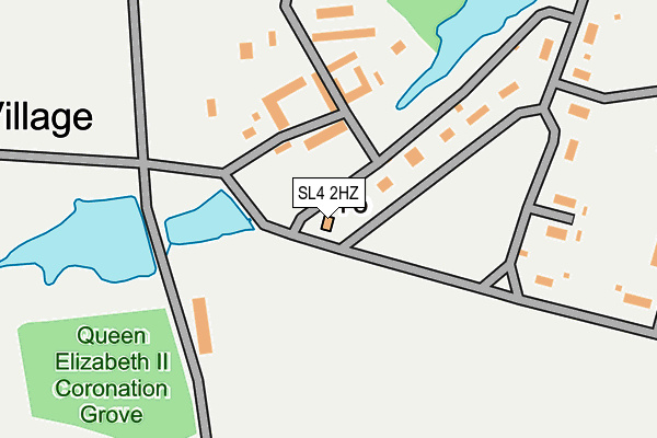SL4 2HZ map - OS OpenMap – Local (Ordnance Survey) SL4 2HZ map - OS OpenMap – Local (Ordnance Survey)