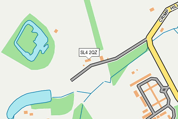 SL4 2QZ map - OS OpenMap – Local (Ordnance Survey) SL4 2QZ map - OS OpenMap – Local (Ordnance Survey)