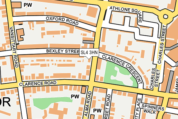SL4 3HN map - OS OpenMap – Local (Ordnance Survey) SL4 3HN map - OS OpenMap – Local (Ordnance Survey)