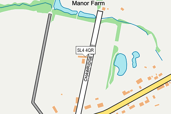 SL4 4QR map - OS OpenMap – Local (Ordnance Survey) SL4 4QR map - OS OpenMap – Local (Ordnance Survey)