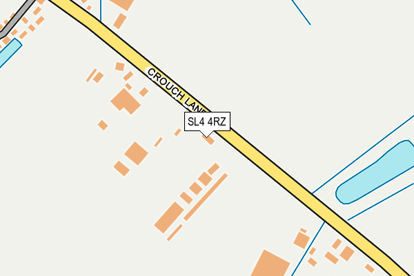 SL4 4RZ map - OS OpenMap – Local (Ordnance Survey) SL4 4RZ map - OS OpenMap – Local (Ordnance Survey)