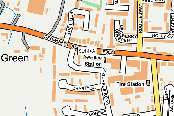 SL4 4XA map - OS OpenMap – Local (Ordnance Survey) SL4 4XA map - OS OpenMap – Local (Ordnance Survey)