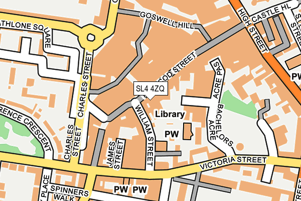 SL4 4ZQ map - OS OpenMap – Local (Ordnance Survey) SL4 4ZQ map - OS OpenMap – Local (Ordnance Survey)
