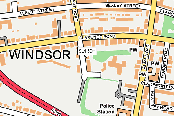 SL4 5DH map - OS OpenMap – Local (Ordnance Survey) SL4 5DH map - OS OpenMap – Local (Ordnance Survey)