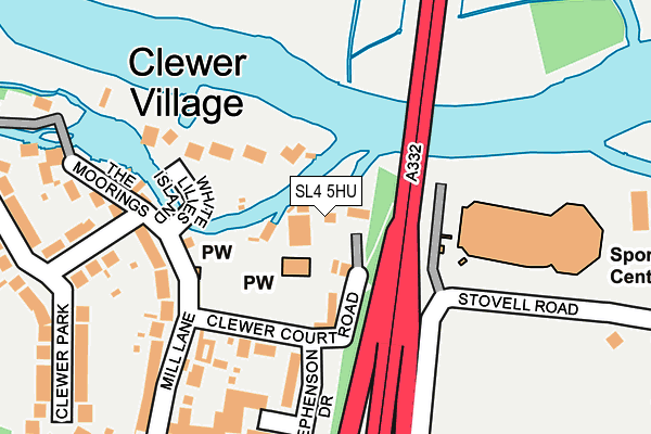SL4 5HU map - OS OpenMap – Local (Ordnance Survey) SL4 5HU map - OS OpenMap – Local (Ordnance Survey)