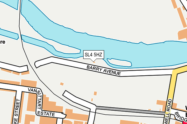 SL4 5HZ map - OS OpenMap – Local (Ordnance Survey) SL4 5HZ map - OS OpenMap – Local (Ordnance Survey)