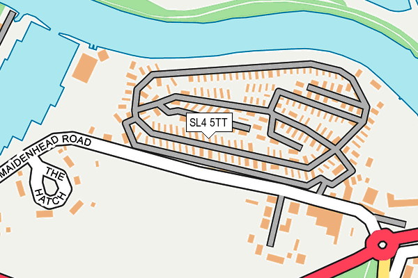 SL4 5TT map - OS OpenMap – Local (Ordnance Survey) SL4 5TT map - OS OpenMap – Local (Ordnance Survey)